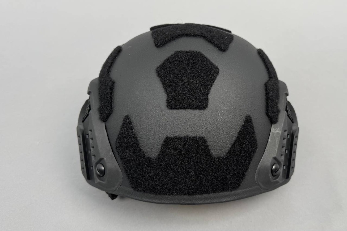 Шлем СВМПЭ тактический Ach mich nij IIIa Ops Core с ушами черный - фото 3