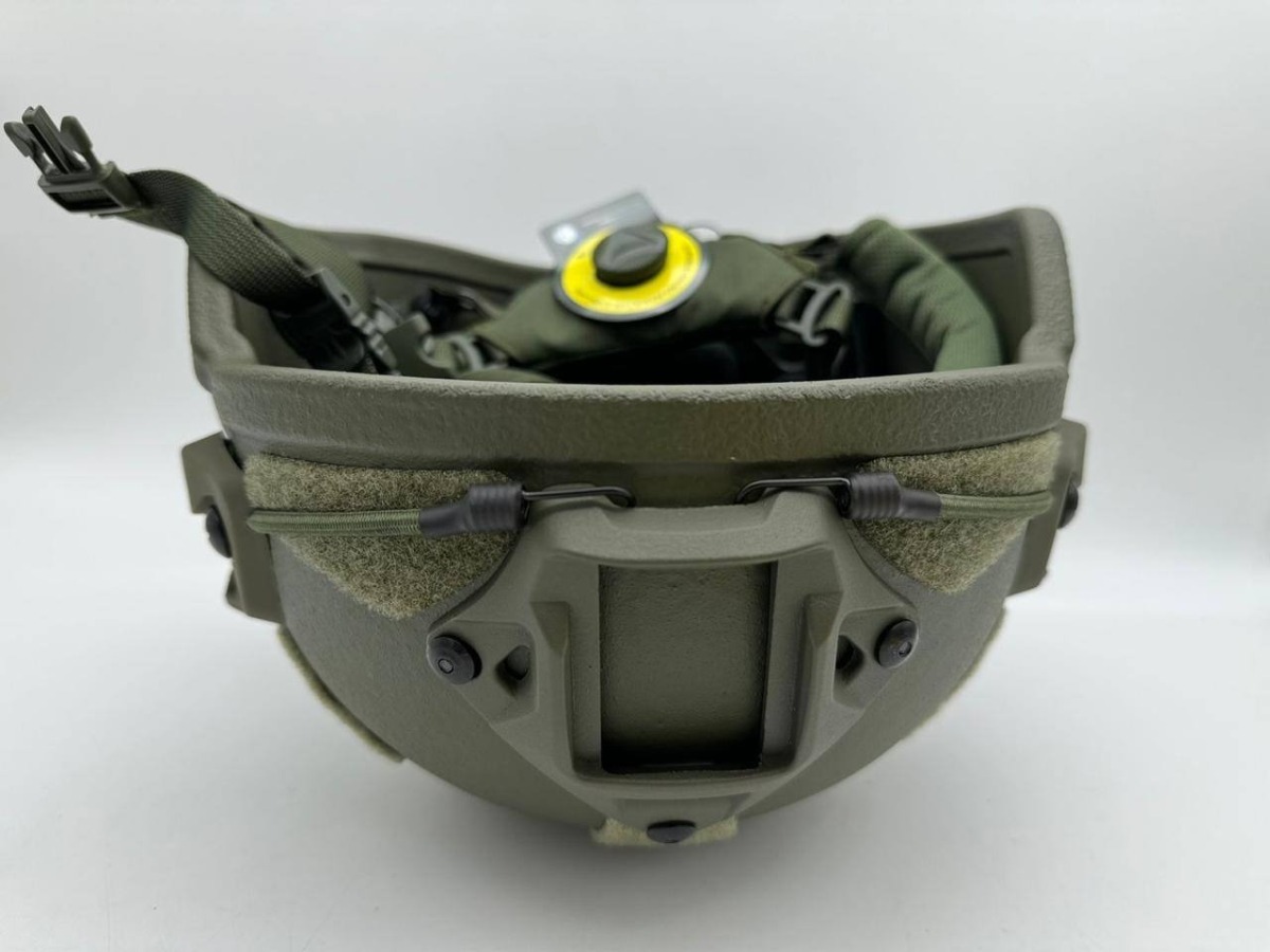 Шлем СВМПЭ тактический Ach mich nij IIIa Ops Core с ушами олива - фото 3