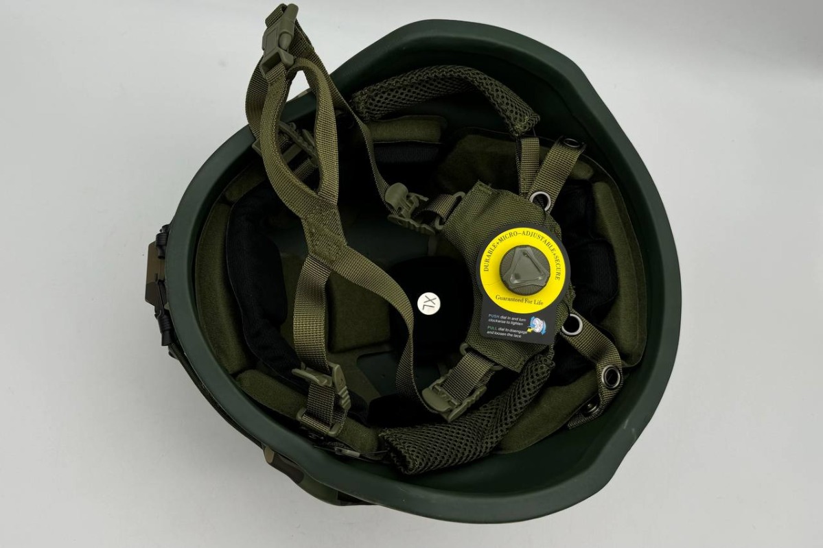 Шлем СВМПЭ тактический Ach mich nij IIIa Ops Core с ушами мультикам - фото 3