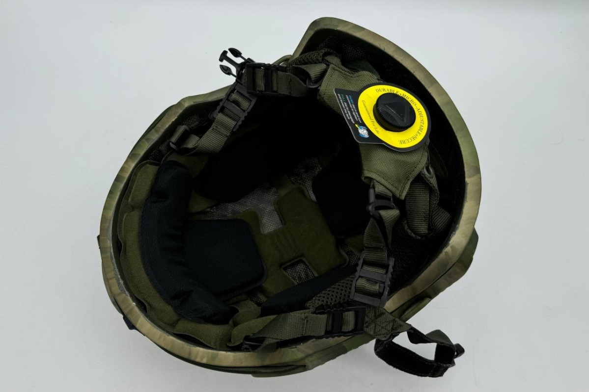 Шлем тактический Fast Ops Core без ушей мох - фото 4