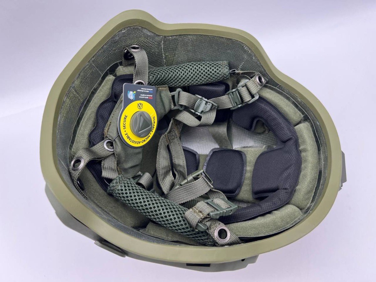 Шлем композитный Sentry полуухий олива - фото 3